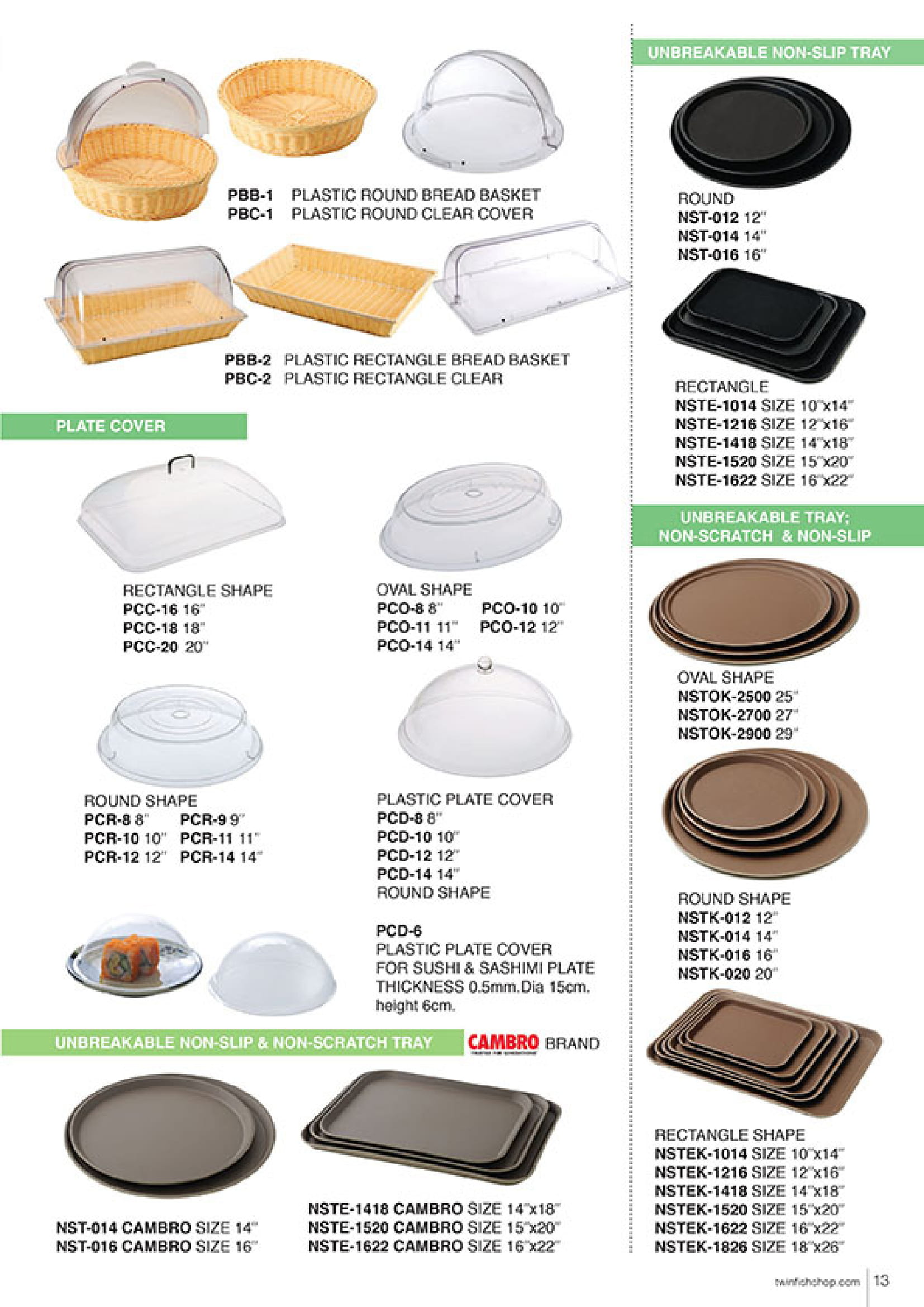 Horeca-Unbreakable-Non-Slip-Tray Horeca-Unbreakable-Non-Slip-Tray